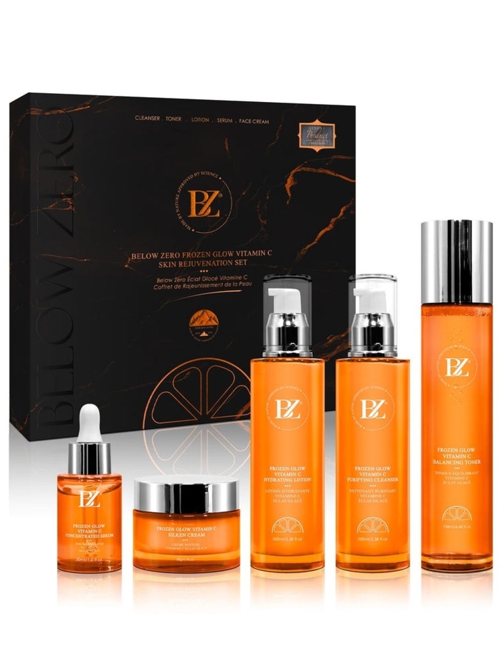 Below Zero Frozen Glow Vitamin C Skin Rejuvenation Set